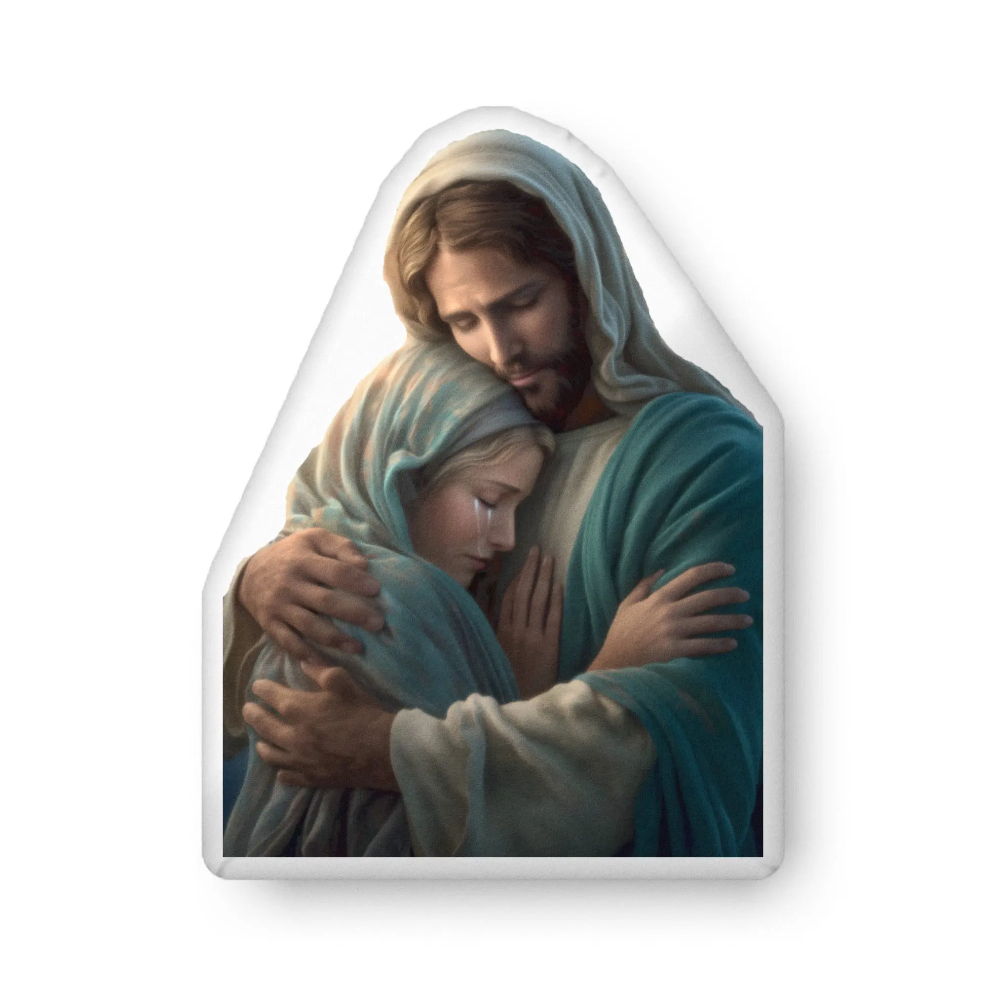 His Healing Embrace – Soft High Quality Custom-Shaped Pillow With Comfortable Feel and Seamless Sealed Design