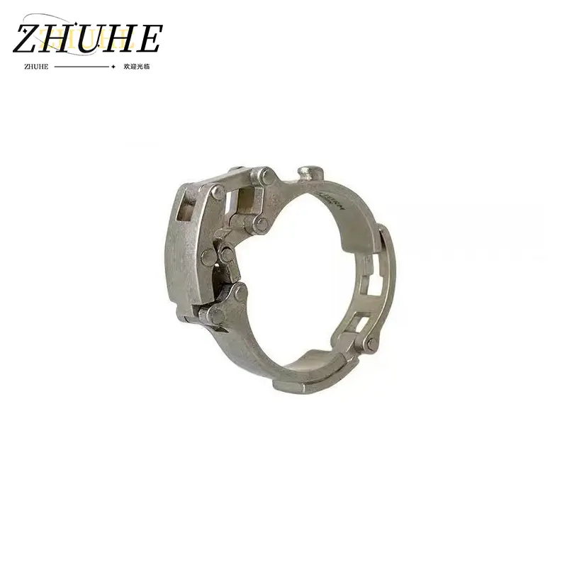 ZHUHE Hinged Ring Cyberpunk Style For Women Men's Jewelry Accessories