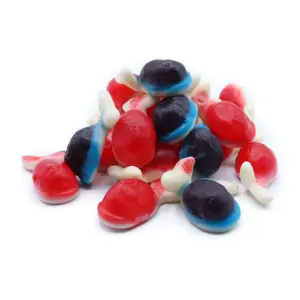 L'Orenta Gummy Whales (Jelly Filled) Candy Snack Sweet