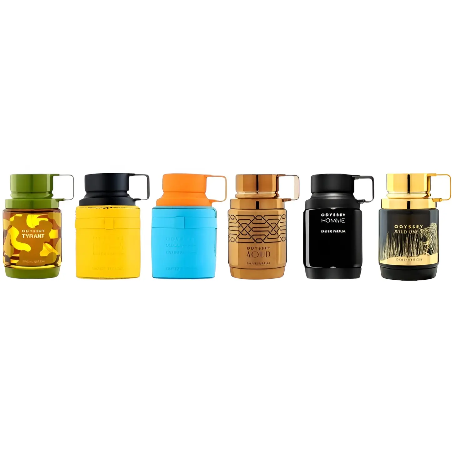 Armaf Unisex Alcohol-Based Wood Fragrance Multi-Pack, 6-Pack 