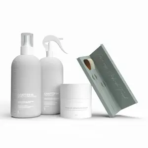 Self care beauty bundle - leave in conditioner, heat protector , balm , brush duo 4 items