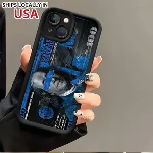 Money creative cartoon pattern, new sky eye ladder mobile phone case, fun, simple and fashionable personality trend for men and women suitable for iPhone mobile phone case Screen Protector Cover