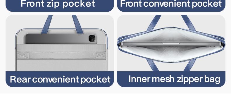 iFacemall Laptop Case 11 Inch, Shockproof & Slim Lightweight Sleeve, Compatible with iPad Pro 11/13, iPad Air 11/12.9, iPad 10th/11th Gen – Gift for Men & Women