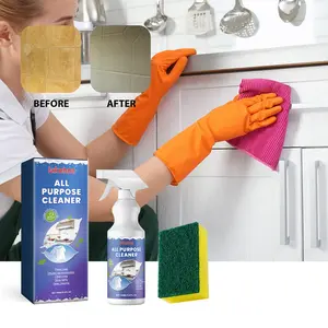 Jakehoe All-Purpose Cleaner, Kitchen Range Hood Tile Wall Grease Stain Remover, Multi-Functional Degreaser, Effective Cleaning Agent, Surface Cleaner, Greasy Cleaning Spray