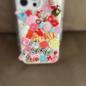 Glammed Out iPhone Junk Case - Colorful Design with Assorted Shapes and Decorative Elements