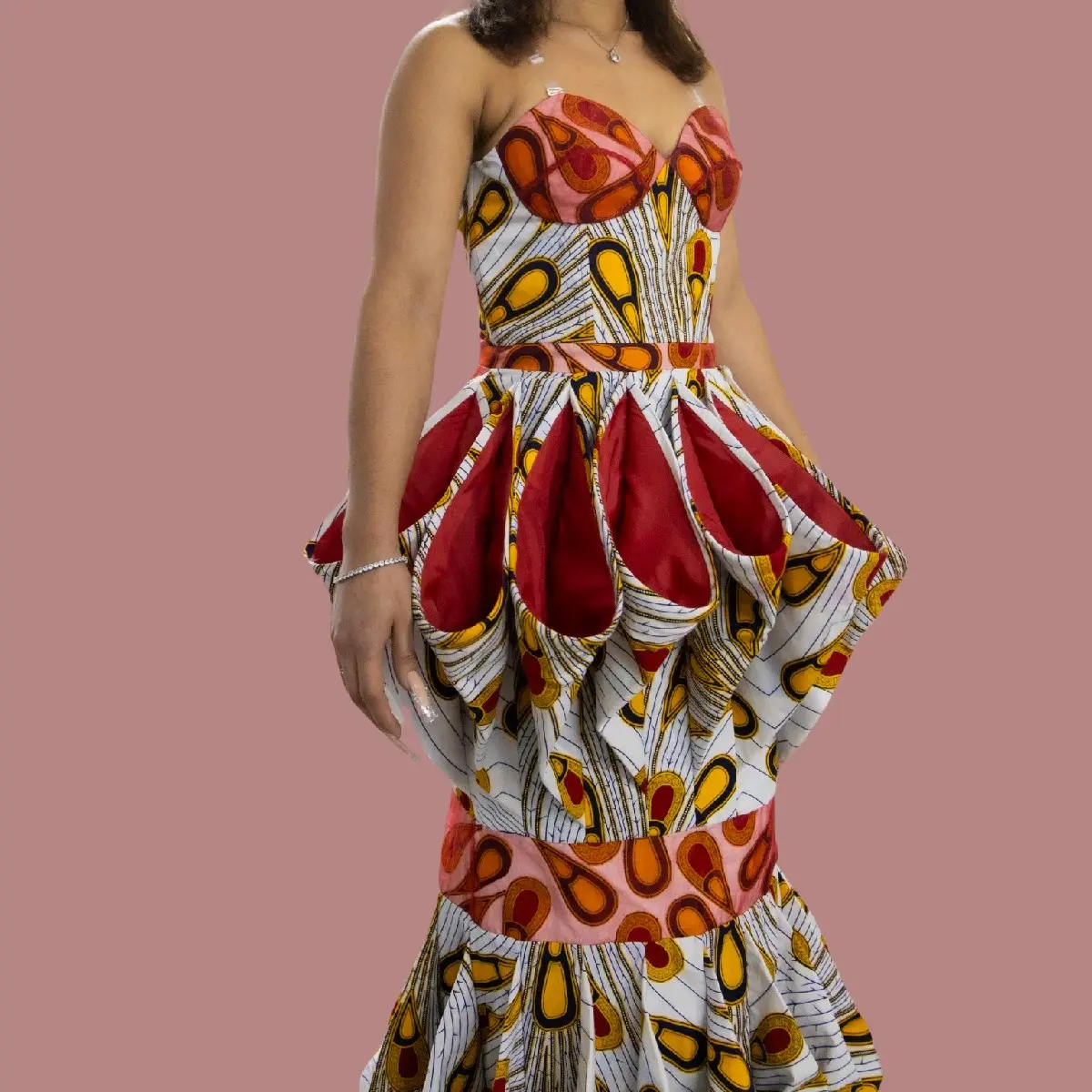 African Ankara Gown