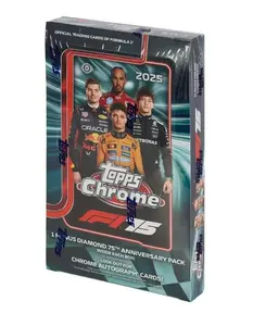 2025 Topps Chrome F1 Formula Hobby BOX ***MUST BE OPENED LIVE