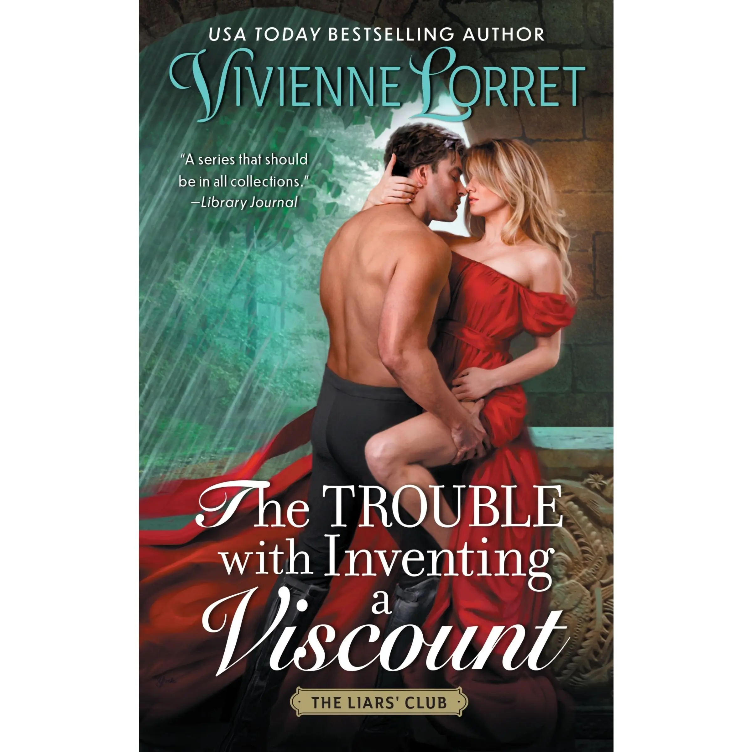 The Trouble with Inventing a Viscount: A Novel by Vivienne Lorret [Paperback Book]
