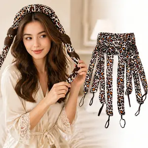 Wake Up with Big Waves! Upgraded Heatless Octopus Curling Rod for Overnight Curls, No Heat, No Damage, Sleep-Friendly Hair Curler Headband