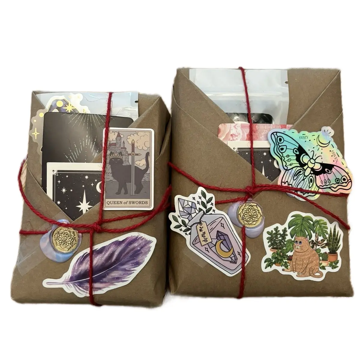 Cozy Coven of Sleepy Hollow Blind Date Tarot Card Decks - Intuitively Chosen Oracle or Tarot Options for Card Game Enthusiasts