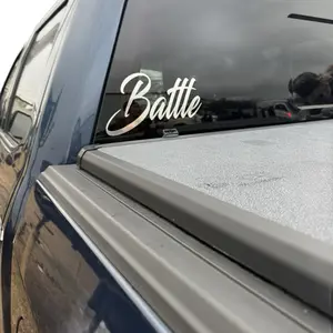 Last Name • Name Decal (leave name and font number in notes)