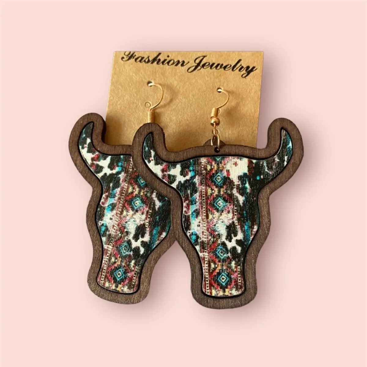 Long horn earings