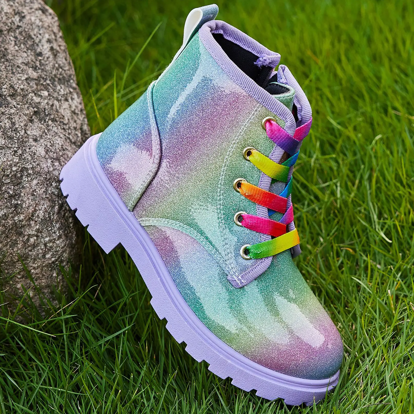Girls' Fashion Boots Children's Sport Boots Outdoor Boots Girls' Mid length Boots Thickened Boys' Boots