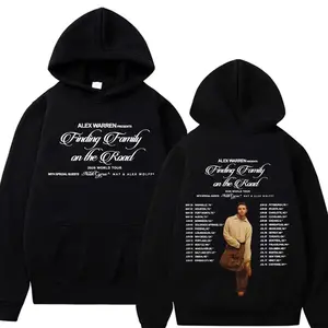 Alex Warren Album Song Titles Music Two-Sided Graphic Sweatshirt, Retro Alex Warren Tour Music 2026 2-Sided Pullover Hoodie for Men & Women