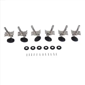 6Pcs 3R3L Guitar Tuning Pegs Open Machine Heads Acoustic Folk Guitar Tuning Peg Tuners Parts