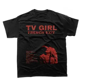 TV Girl Unisex T-Shirt - French Exit Album Tee - Music Band Graphic Shirt - Printed Music Merch For Gift Top Womenswear