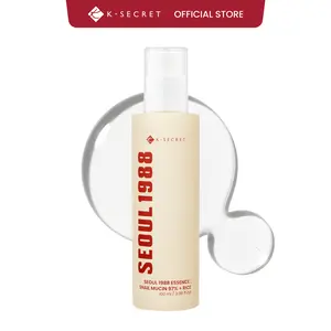 [KSECRET Official] SEOUL 1988 ESSENCE : SNAIL MUCIN 97% + RICE 100ml / 3.38 fl oz.