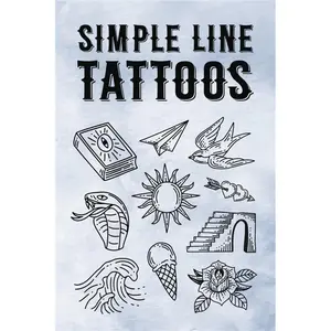 Simple Line Tattoos: 1000+ Tattoo Designs