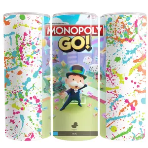 Game On: Phone Gamer's Tumbler Monopoly GO!!