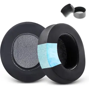 VOEARS Coolin el Replacement Ear Pads Cushions for  Arctis 1/3/5/7/7X/9/9X/Pro/Prime/ (Do Not Fit Any Arctis Nova)  Headset, Earpads with Hih-Density  Ice Silk Fabric