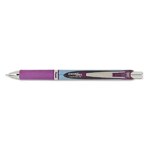 Pentel  EnerGel RTX Roller Ball Retractable Gel Pen Needle Violet Medium
