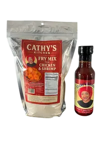 Cathy’s Kitchen Fry Mix + Sweet & Spicy Hot Sauce
