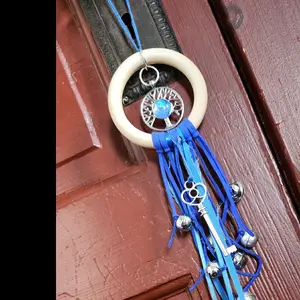 Doorknob witch bells