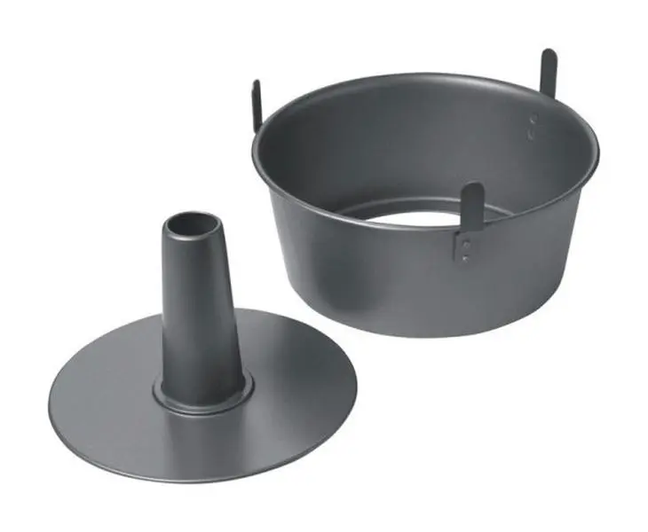 212 MAIN Round Nonstick Aluminum Baking Pan - Chicago Metallic 16184 Angel Food Cake Pan, Size 9.5x4 in, Size 9.5"