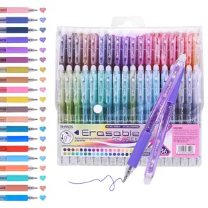 12/24/36 Color Erasable Gel Pens, 0.7mm Fine Tip Markers, Ideal for Drawing and Writing, Art Supplies, Office Use, School Projects, Colored Pens