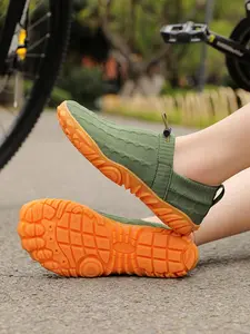 Unisex's Sporty Barefoot Shoes, Breathable Comfortable Outdoor Walking Shoes, Minimalist Outdoor Sports Shoes for Beach Travel & Hiking & Cycling, Wading Shoes
