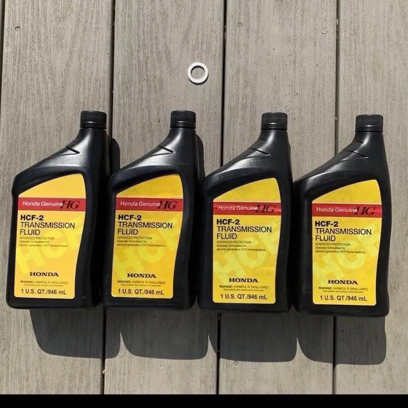 4 Qts of Honda HCF-2 Transmission Fluid Brand New OEM