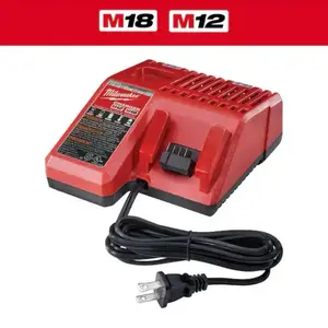 Milwaukee M12 and M18 12-Volt/18-Volt Lithium-Ion Multi-Voltage Battery Charger