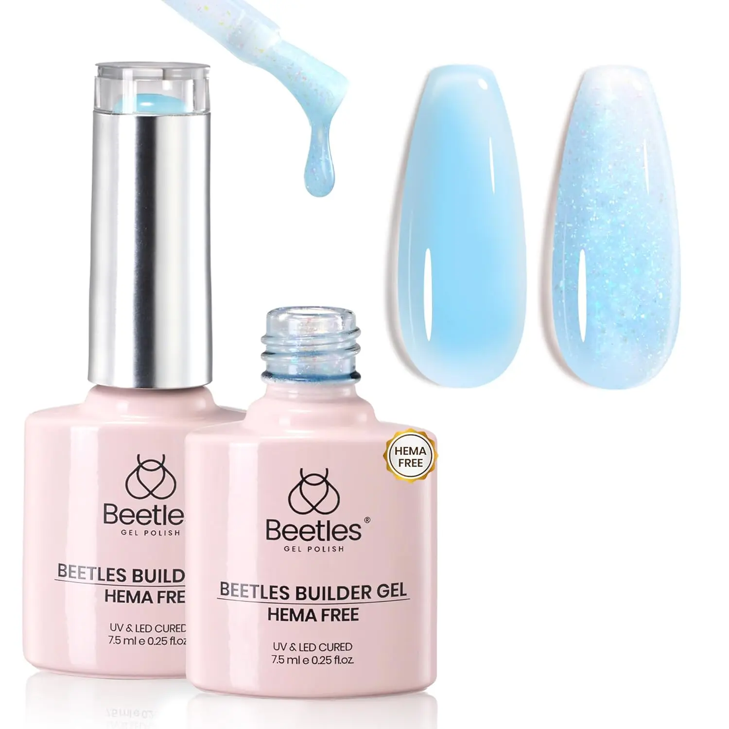 Builder Gel Nail 2 Colors Set 83-7.5ml-HEMA FREE