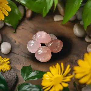 Rose Quartz Tumbles natural crystal