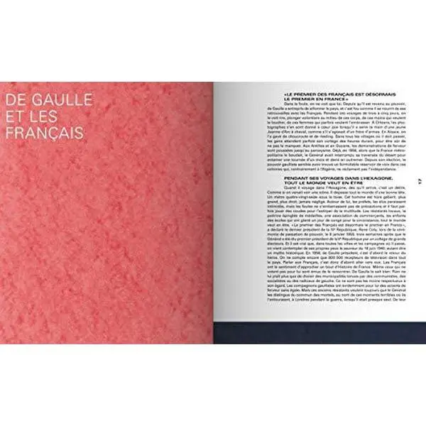 USED Book - De Gaulle Président: Dix ans d'archives inédites de l'Élysée by Raphaëlle Bacqué (Hardcover) - french