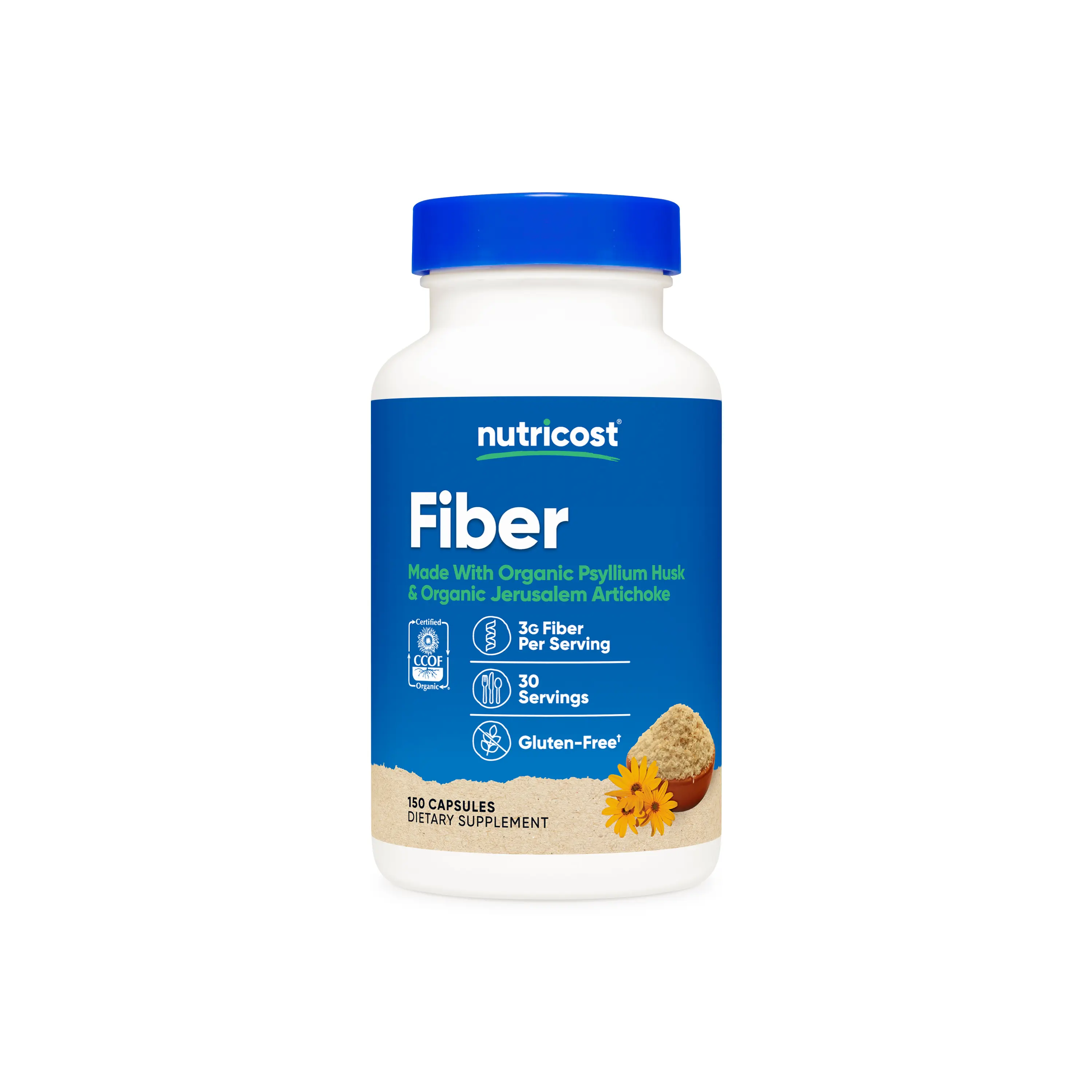 Nutricost Organic Fiber Capsules Nutricost Organic Fiber Capsules