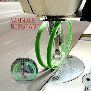 Industrial Sewing Machine Dual Roller Foot, Suitable for Artificial Leather and Thin Fabrics, Compatible with Coated Knit Fabric, Sewing Supplies Crafts