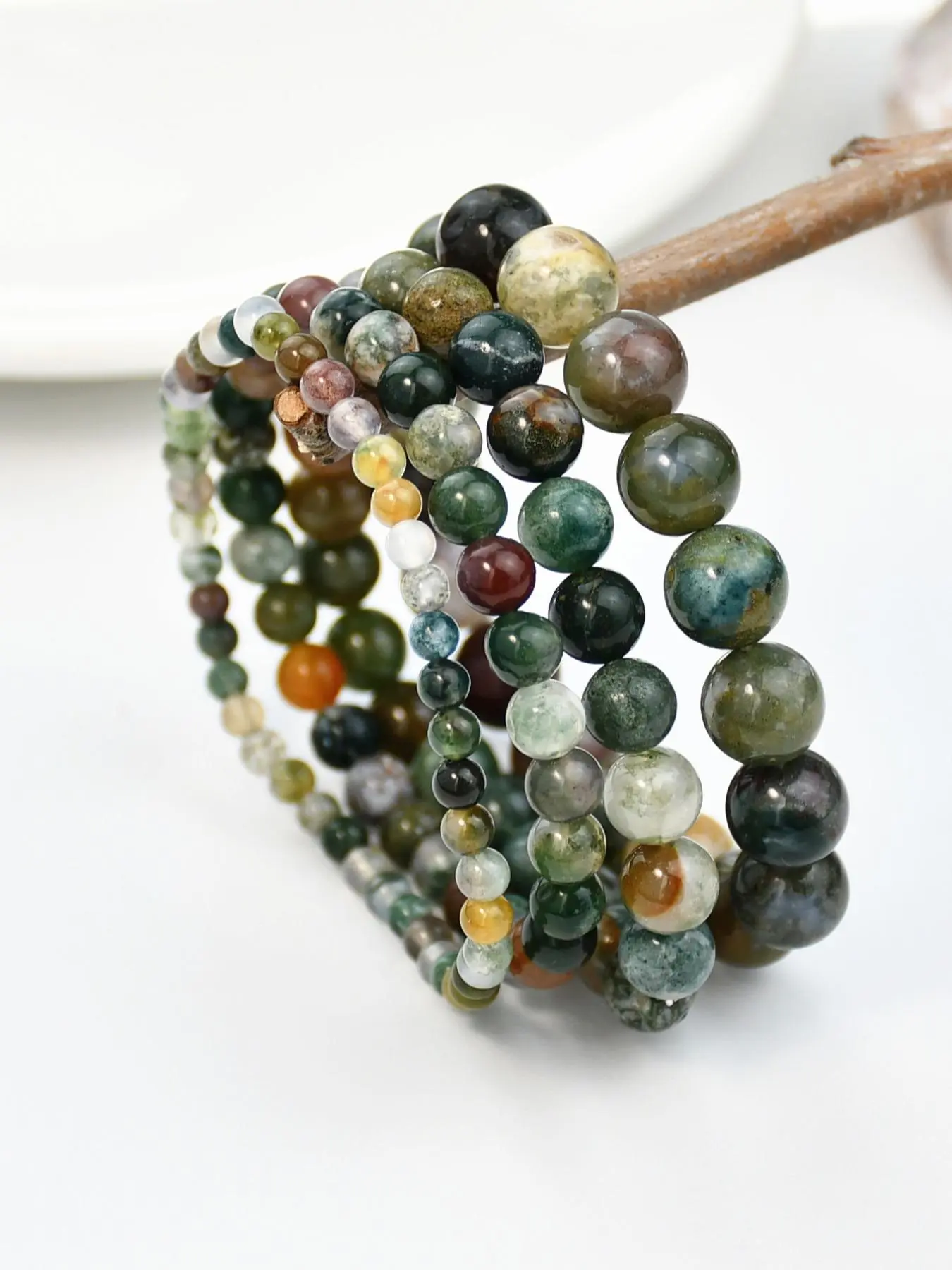 Vintage Natural Stone Beaded Bracelet, Fashionable Bracelet Style, Fashion Accessories for Both Men & Women, Simple Black Onyx Jewelry for Party, Daily Clothing Decor, Jewelry for Birthday/Festival Gift