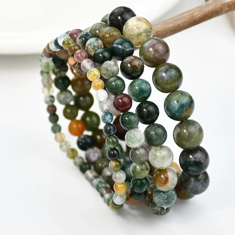 Vintage Natural Stone Beaded Bracelet, Fashion Accessories for Both Men & Women, Simple Black Onyx Jewelry for Party, Daily Clothing Decor, Jewelry for Birthday/Festival Gift, Beaded Jewelry Bracelets