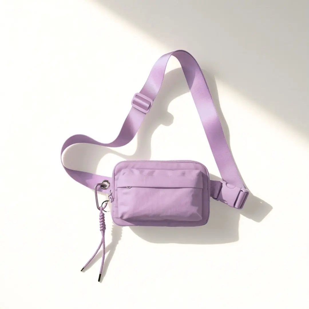 Iris Multi Pockets Crossbody Bag with Keychain (#12123) - By Iris