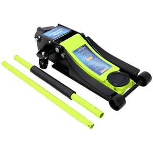 Low Profile Hydraulic Trolley Service/Floor Jack, 4 Ton (8000 lbs) Capacity, Lifting Range 2.5"-20"