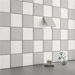 3D Foam Anti-Collision Wall Sticker, Self-Adhesive Tatami Soft Backrest Pad, Wall Decoration, Hallway Patch, Smoke-Proof Wallpaper