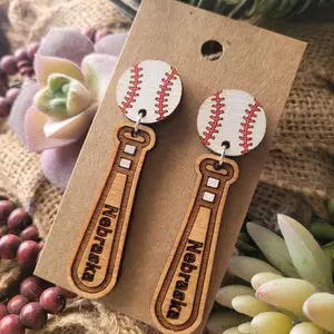 Baseball or Softball Earrings