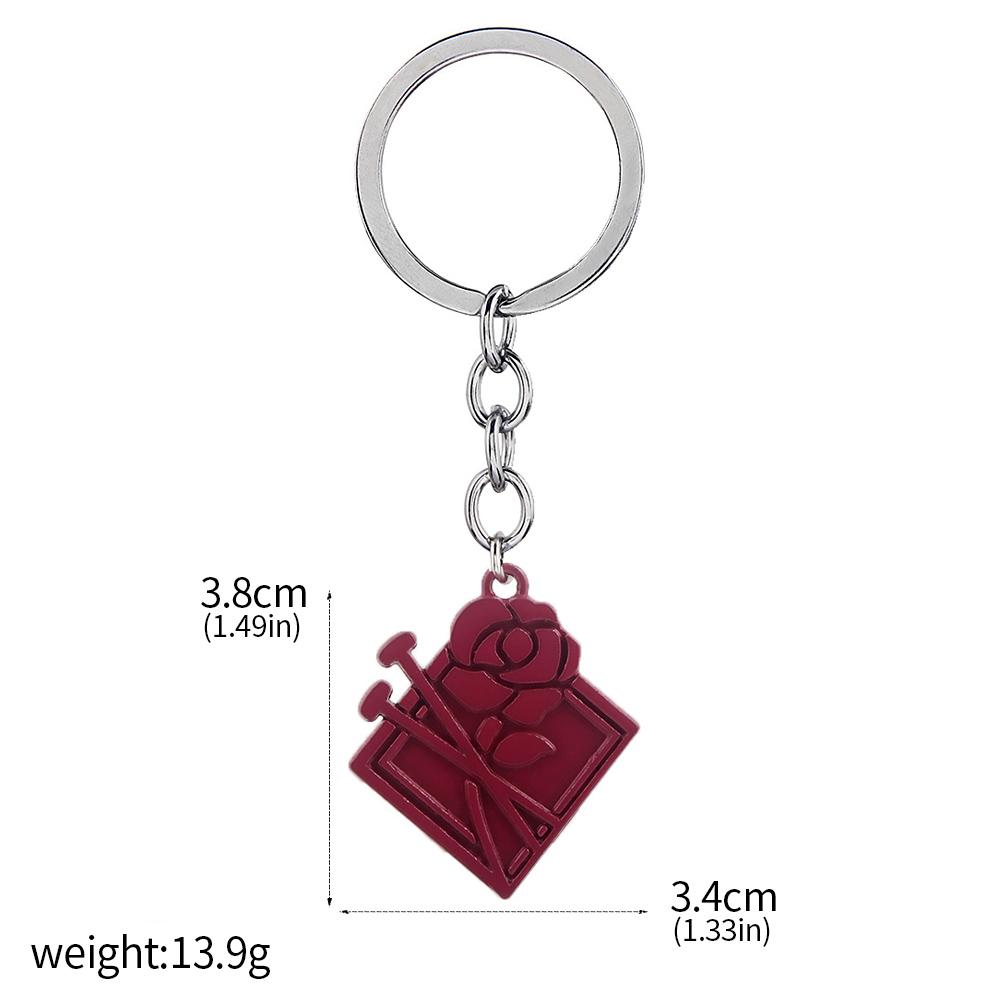 Anime JJK Keychain Weapon Model Pendant Keyring for Men Jewelry