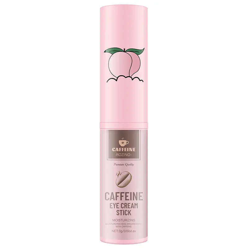 ROZINO Caffeine Eye Balm Stick, Moisturizing Eye Care, Refreshing Daily Skincare Stick, Travel-Friendly, 3g