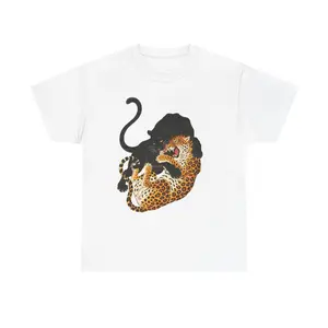 Jungle Fury Graphic Tee – Wild Jungle Aesthetic Unisex Streetwear Shirt