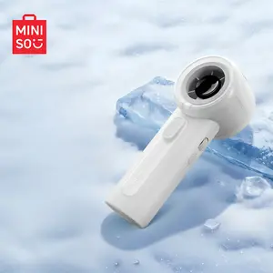 Miniso Cool Mist Pro Series High-Speed Handheld Mist Fan for Summer - Portable & Lightweight with Strong Airflow for Outdoor Use