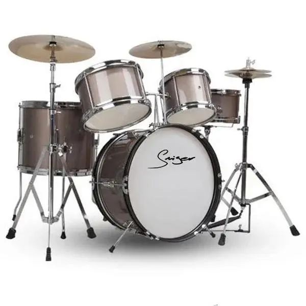 Complete Acoustic 5-Piece Drum Kit