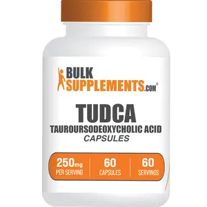BulkSupplements - TUDCA Tauroursodeoxycholic Acid Capsules - Digestive Support - Eye Health - 60 Capsules - 250mg per Serving