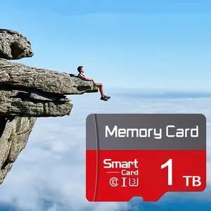 SD card memory - Micro SD card, micro tf storage card with adapter, reliable SD flash memory, with TF storage power supply, suitable for smartphones, cameras and tablets